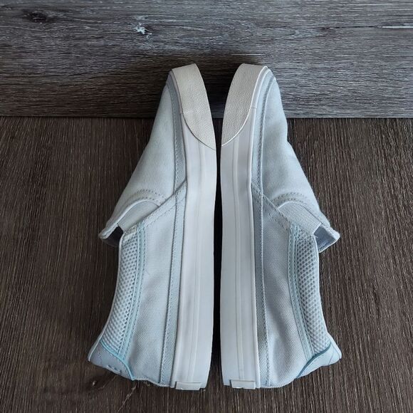 Nike Court Legacy Slip-On Sneaker - Light Blue - Size 6 - Picture 7 of 9